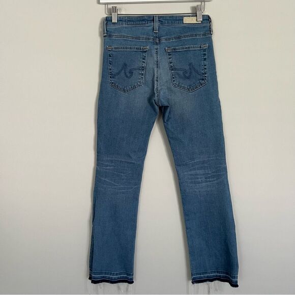 Ag Adriano Goldschmied Jodi Crop High Rise Slim Fit Jeans w/ Released Hem Sz 26 - Picture 7 of 11